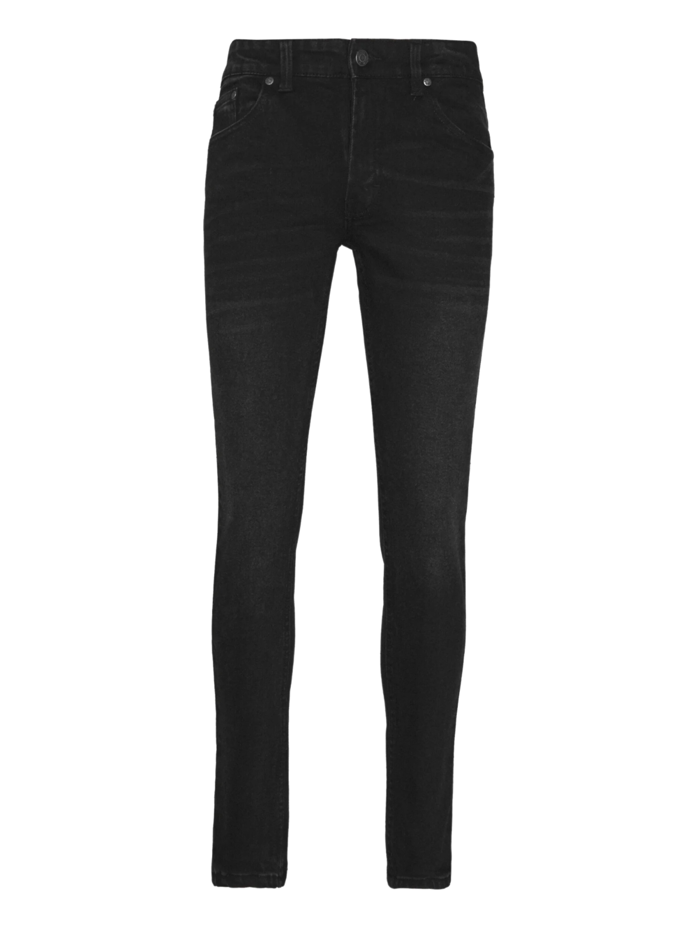 Denim Project Jean 'Mr. Red' en noir, Vue avec produit