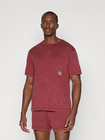 NIKE Sportshirt 'Heritage' in Rot: Vorderseite