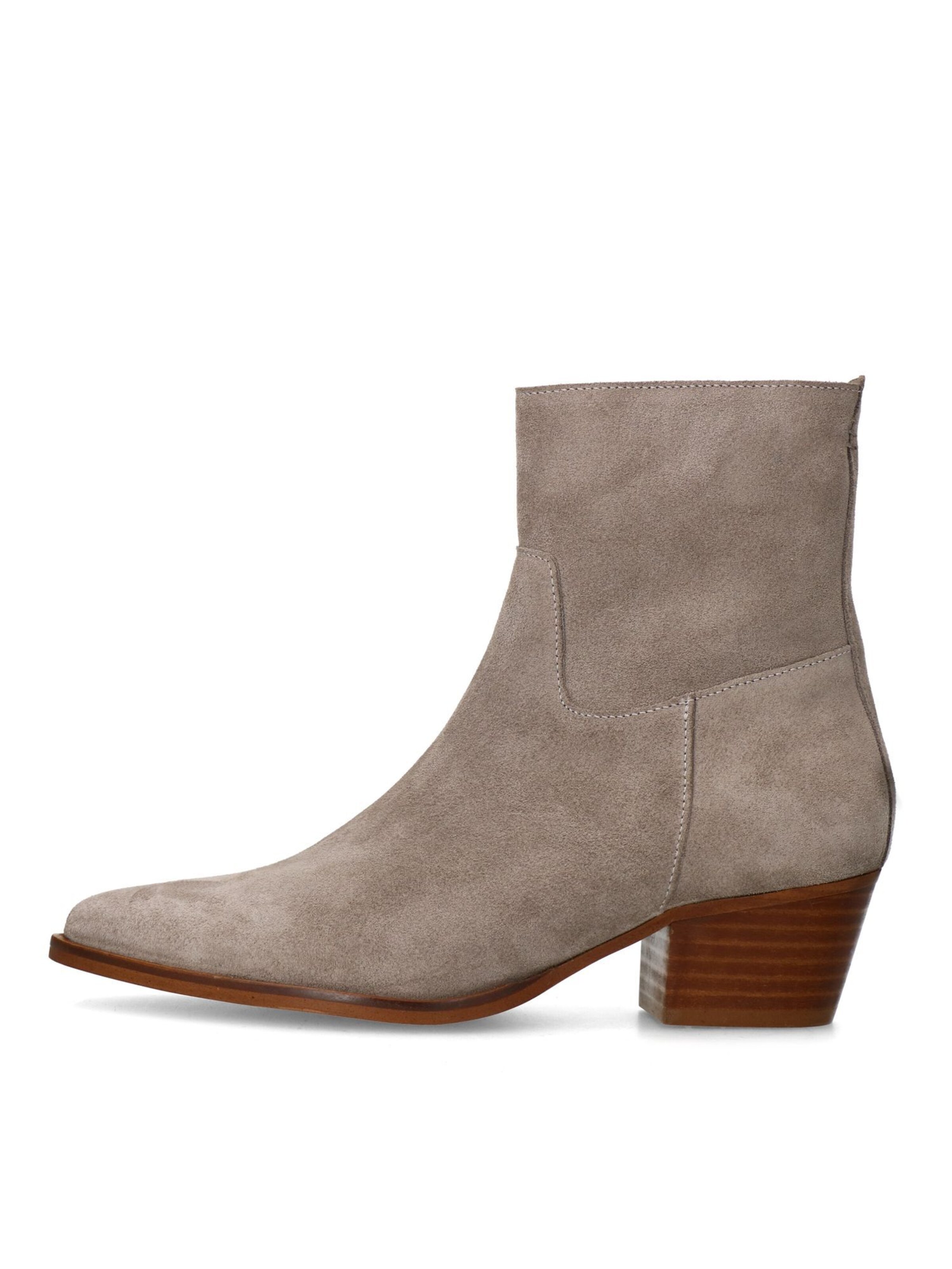 MANFIELD Ankle Boots in Grey