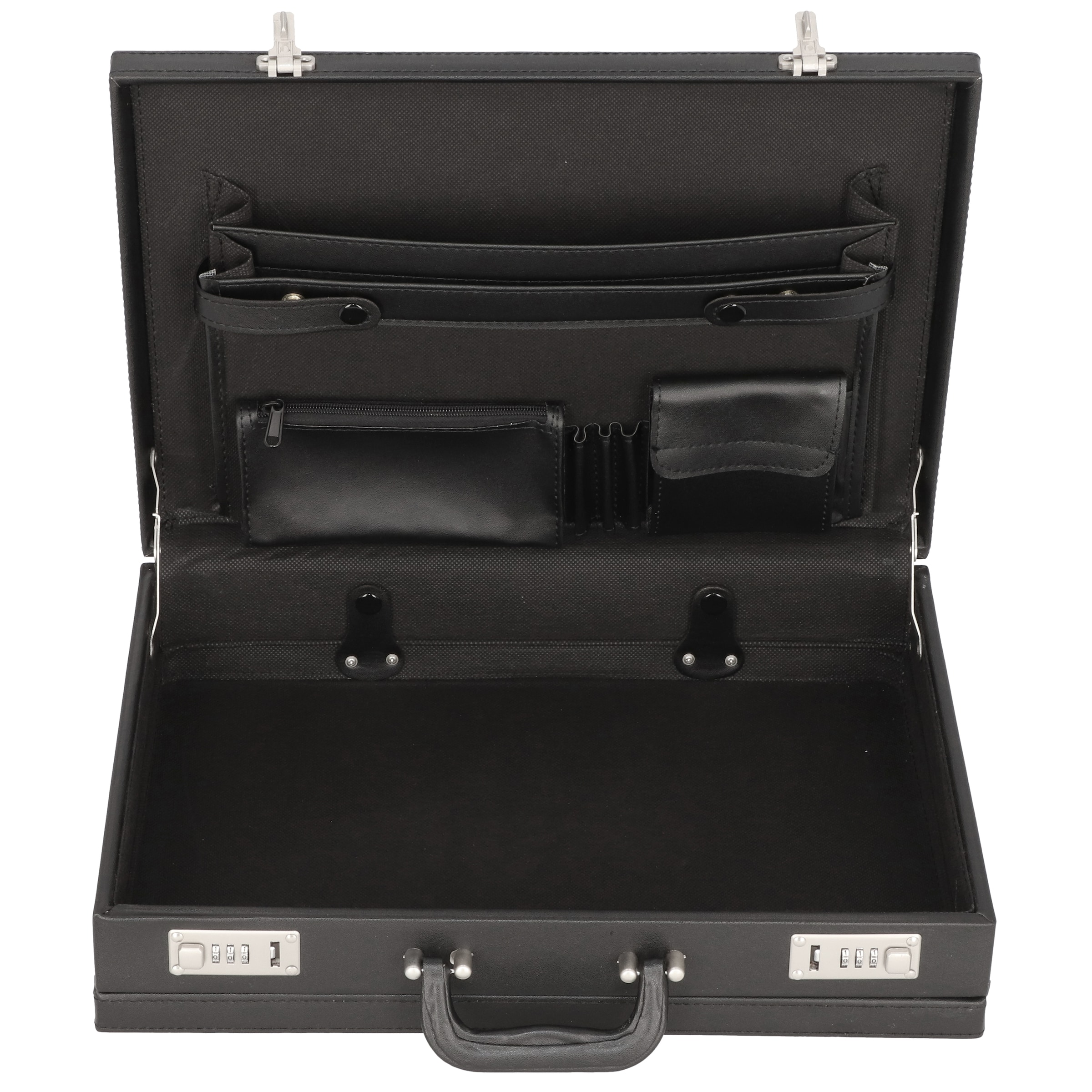 Alassio Briefcase 'Ponte' in Black