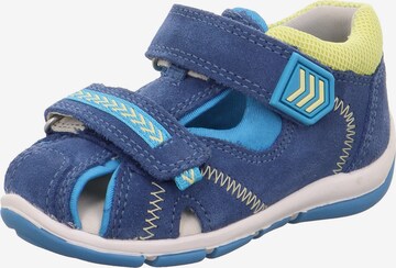 SUPERFIT Open schoenen 'FREDDY' in Blauw: voorkant