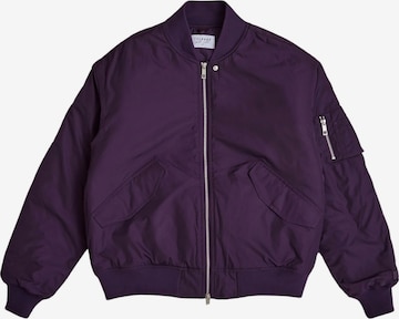 Veste d’hiver 'Bomber Jacket/ LMTD edition' THE ODDS en violet : devant