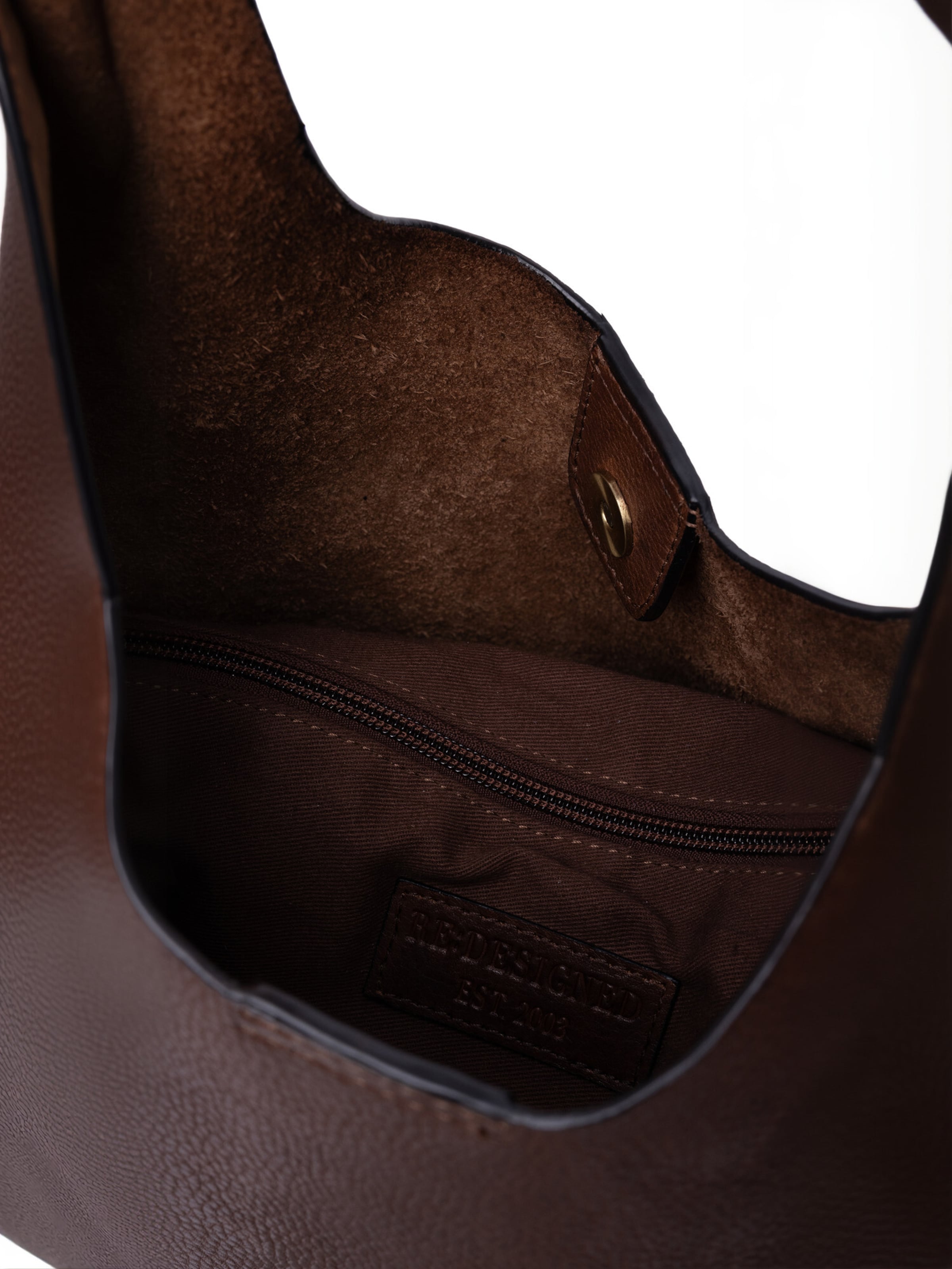Cabas ' Siv ' RE:DESIGNED en marron : au dessus