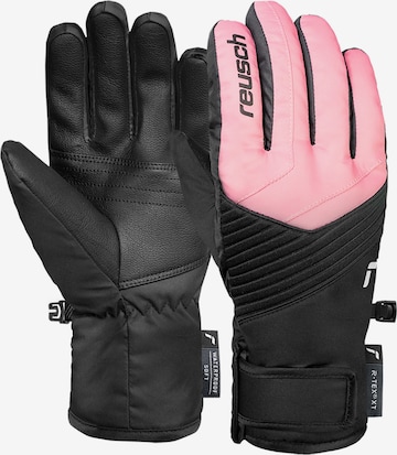 REUSCH Sports gloves 'Dan' in Pink: front