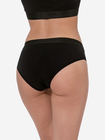 Yenita Slip ' Damen Slips mit elastischem Logobund ' in Zwart