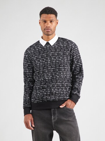 Karl Lagerfeld - Sudadera en negro: frente