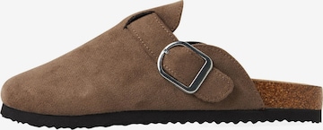 NAME IT - Zapatos abiertos en marrón: frente