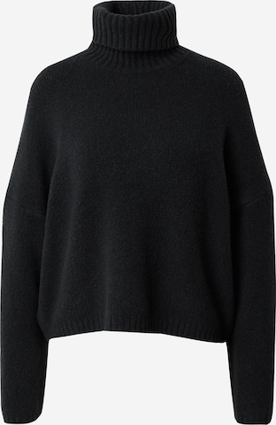 Pull-over Abercrombie & Fitch en noir : devant