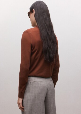 MANGO Sweater 'Lanis' in Brown