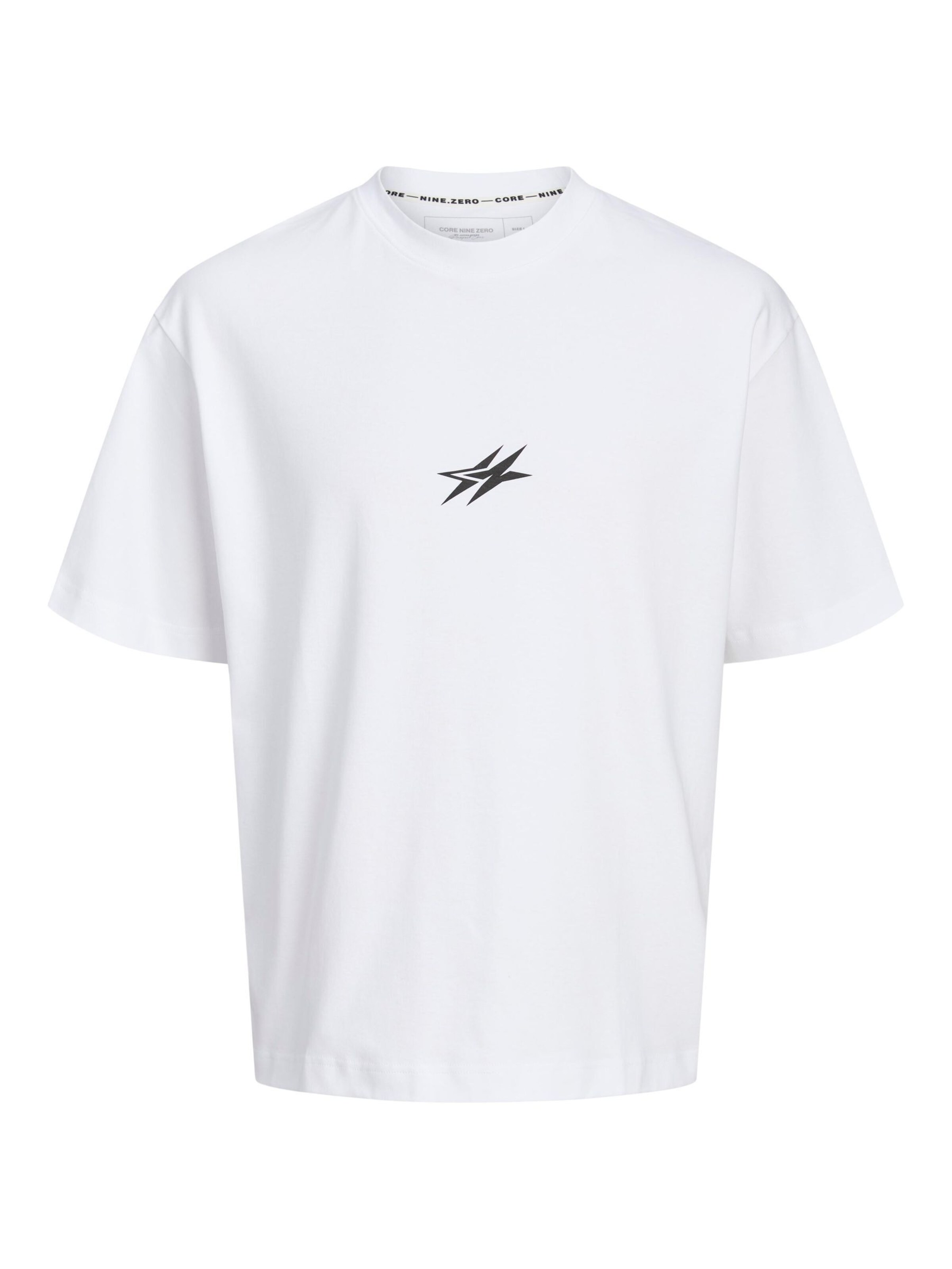 T-Shirt 'CNZ' JACK & JONES en blanc : devant