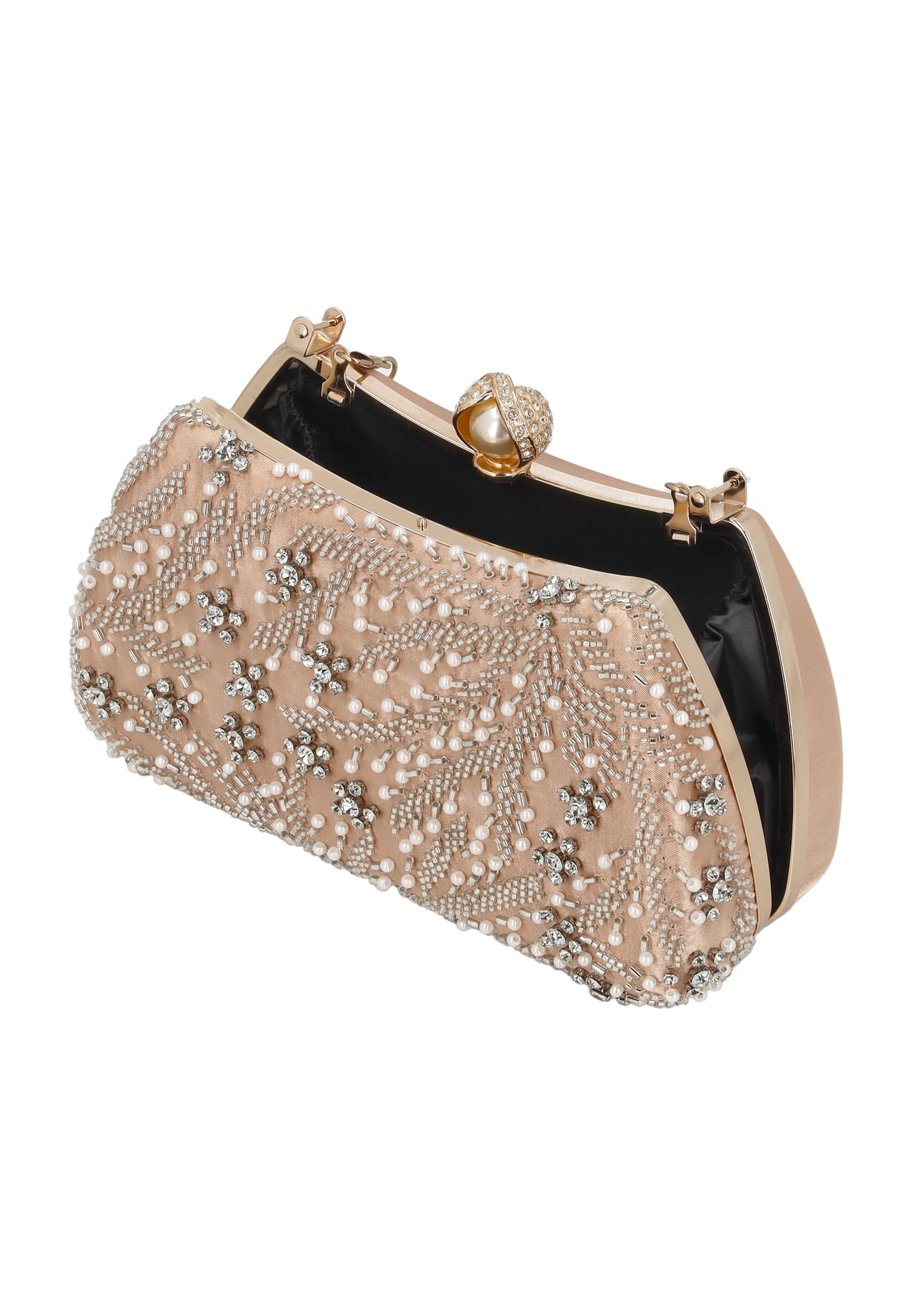 usha BLACK LABEL Clutch in Beige