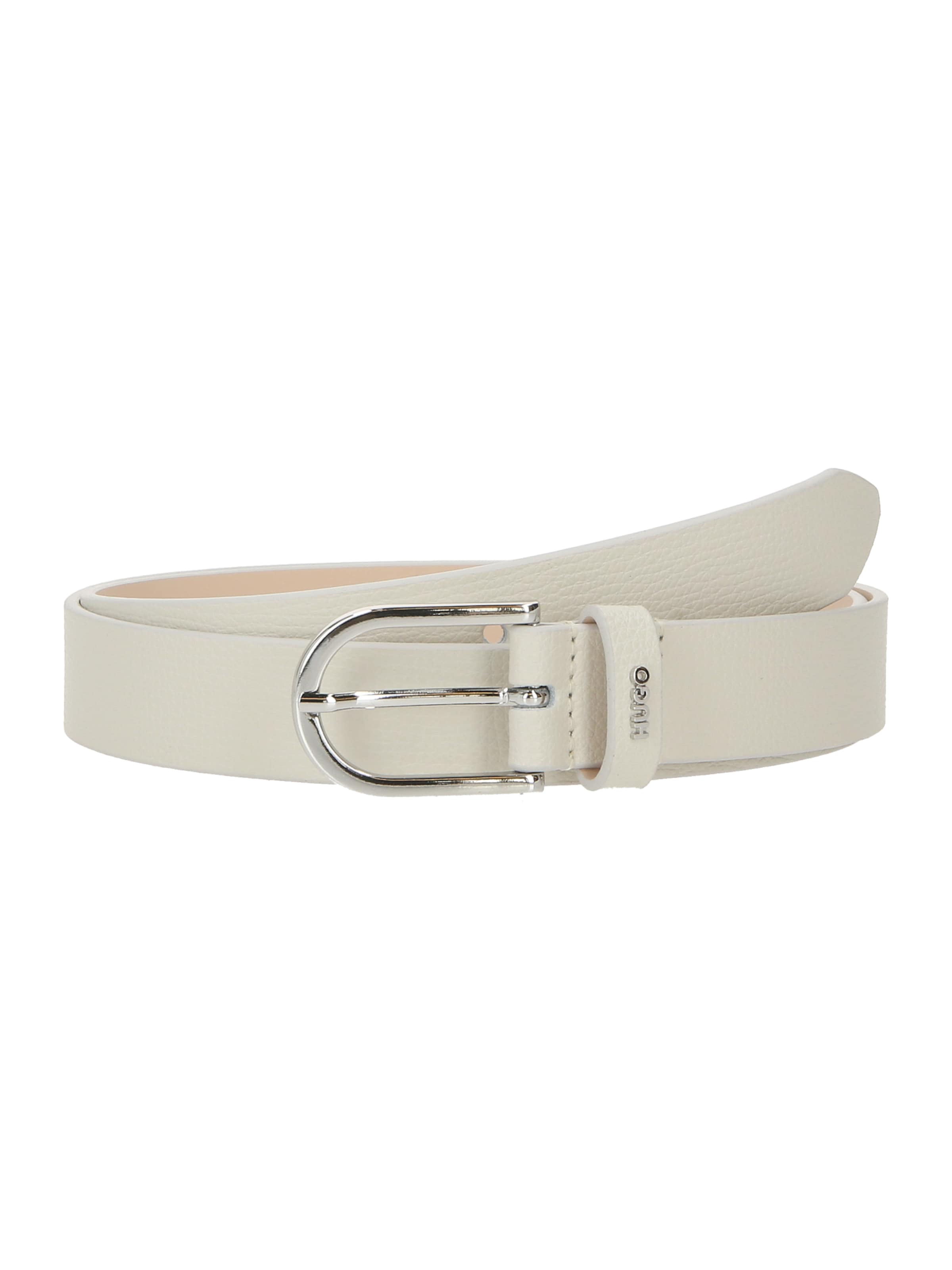 HUGO Belt 'Zoey-C' in Beige: front