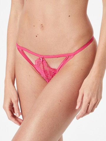 Hunkemöller Tanga 'Anna' – pink: přední strana