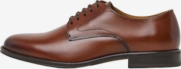 Scarpa stringata 'Duke Master' di Hackett London in marrone: frontale