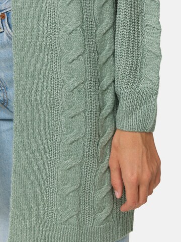 Threadbare Knit Cardigan 'Rozanna' in Green