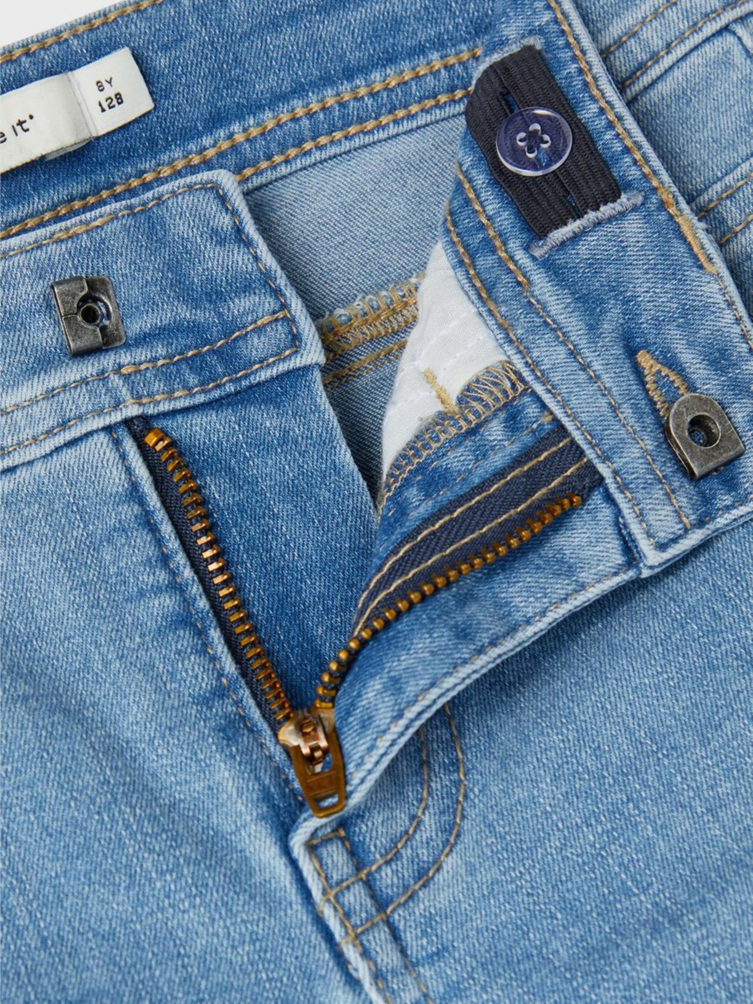 Kinder Teens (Gr. 140-176) NAME IT Jeans 'Pete' in Blau - KT76420 Kinder Teens (Gr. 140-176) NAME IT Jeans 'Pete' in Blau - KT76420