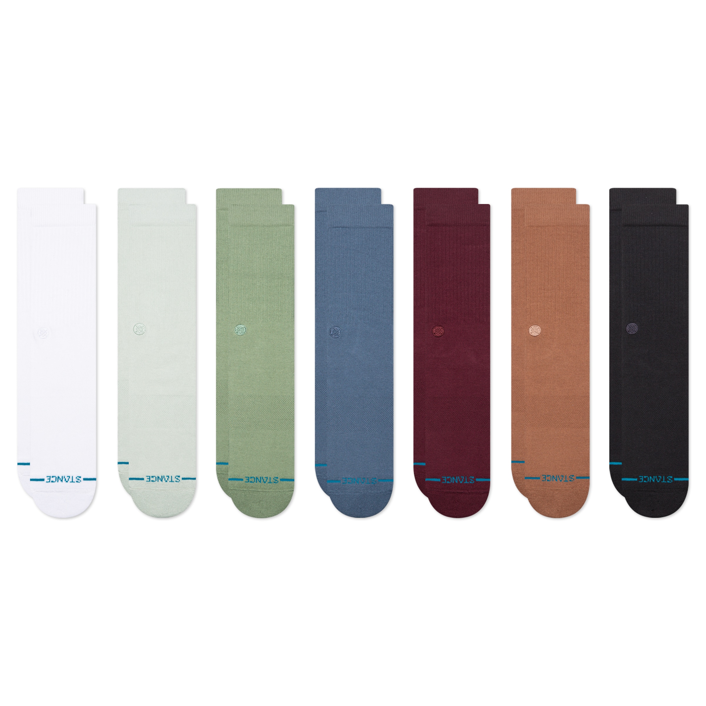 Stance Socks 'Icons' in Mixed colors: front