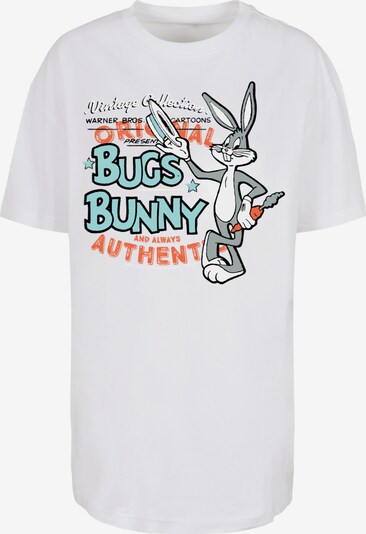 Maglietta 'Looney Tunes Trickfilm Serie Cartoon Vintage Bugs Bunny' F4NT4STIC di colore grigio / arancione / nero / bianco, Visualizzazione prodotti