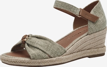 TAMARIS Sandaal in Beige: voorkant