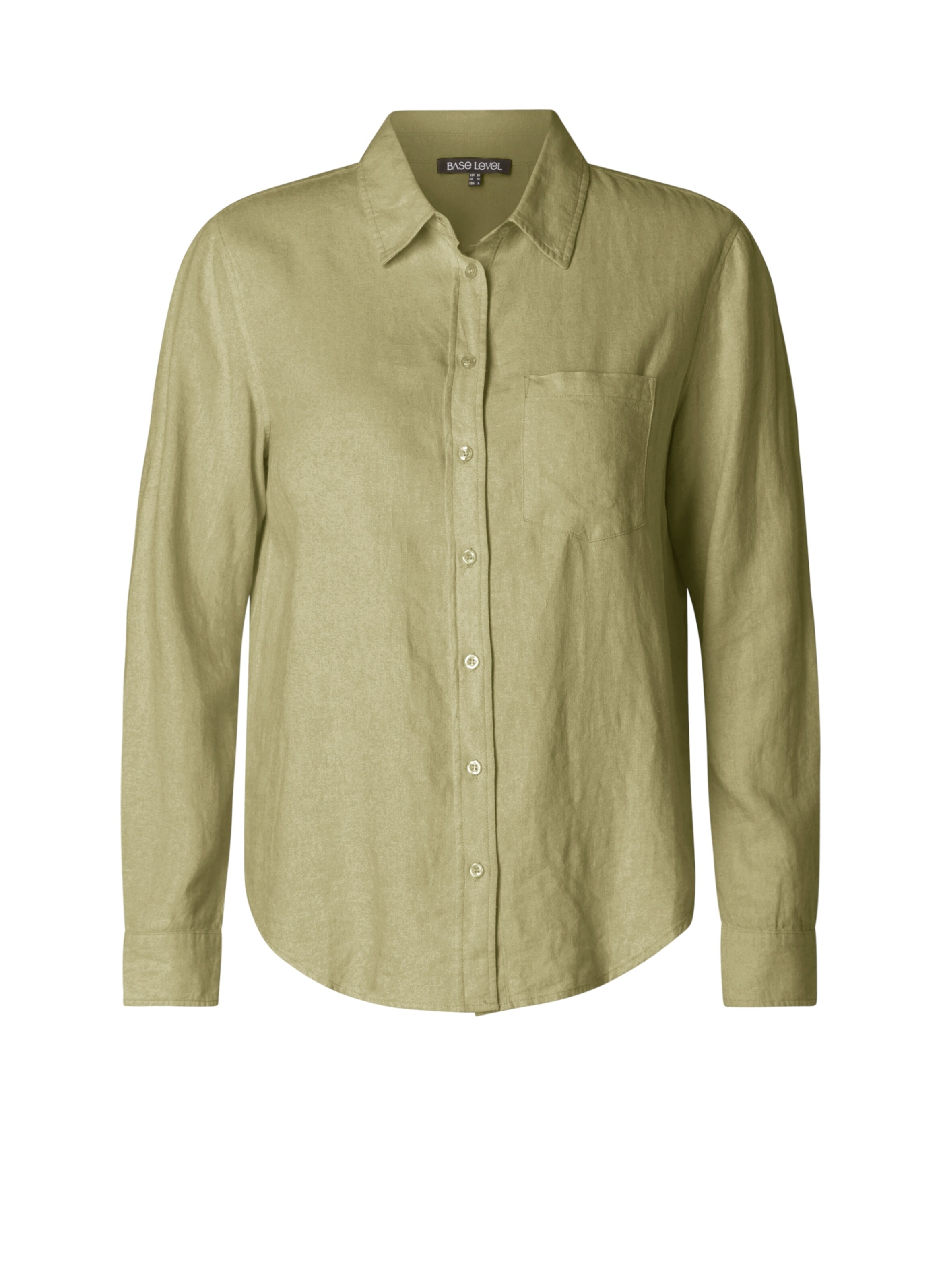BASE LEVEL Blouse in Green: front