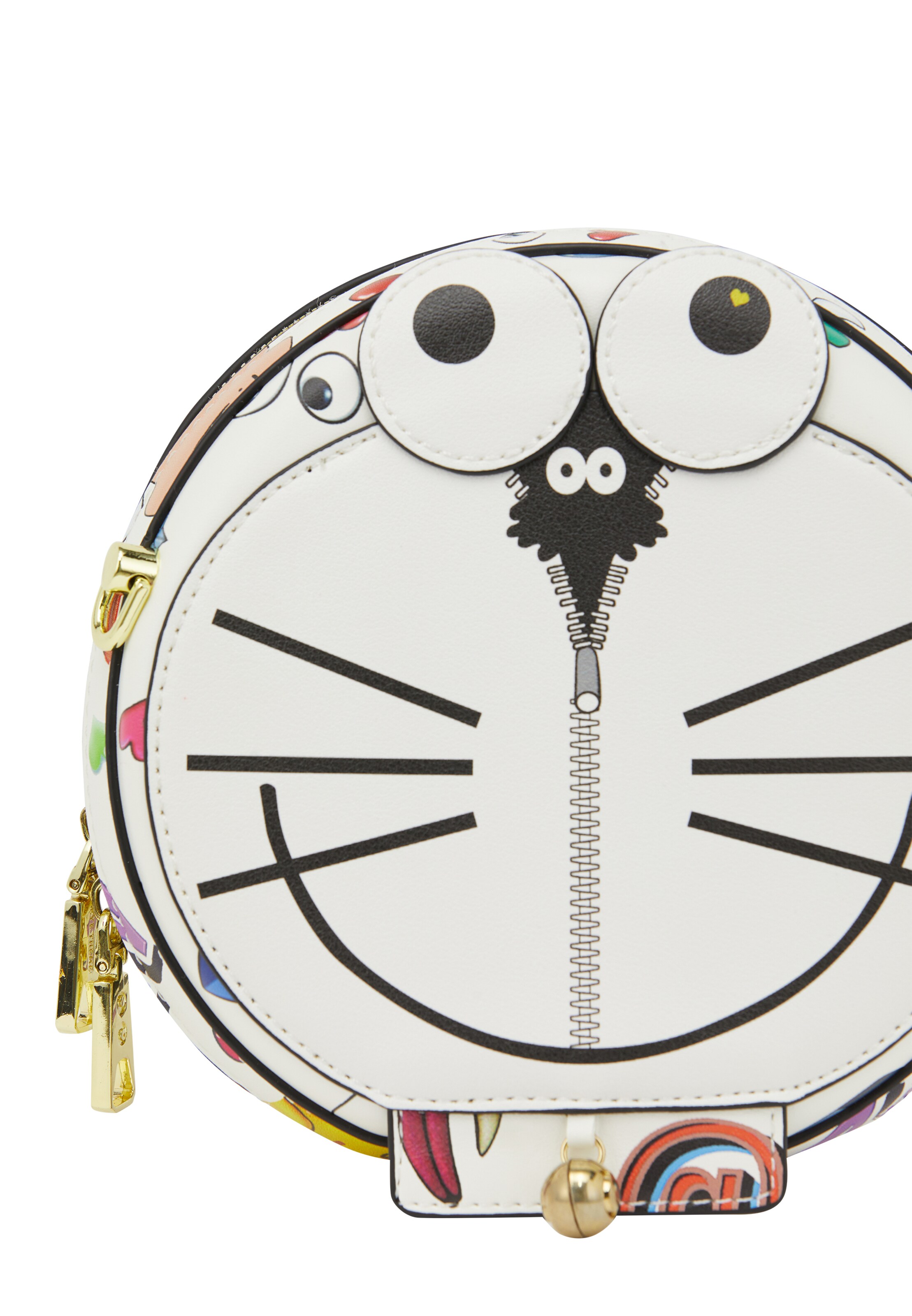 myMo Pop - Bolso de hombro 'Pop Eyetheme' en blanco