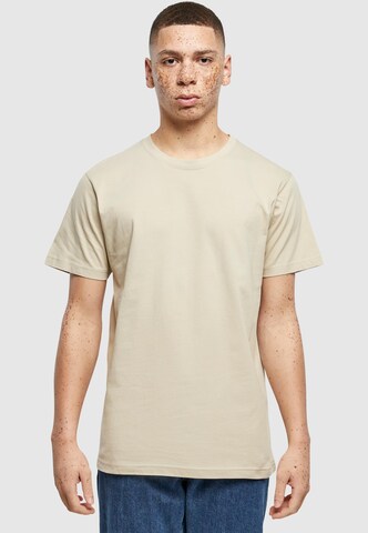 T-Shirt 'Zayn - Indigo' Merchcode en beige