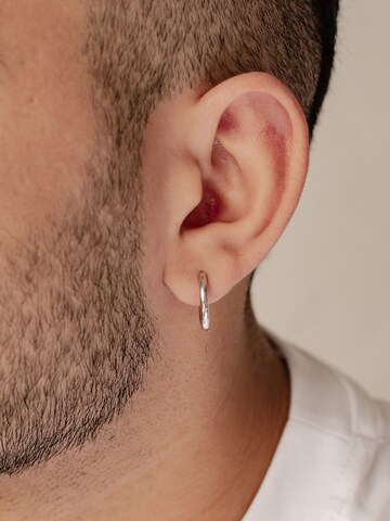 Hey Happiness Earring 'Mid Plain' in Silver