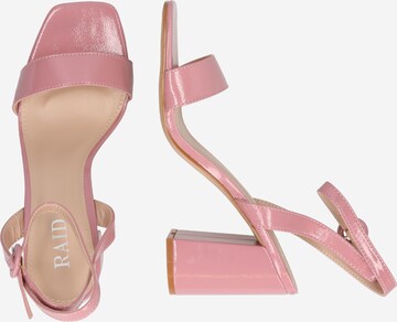 Raid Sandalen met riem 'WINK' in Roze