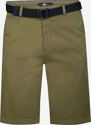 Regular Pantaloni eleganți de la Petrol Industries pe verde: față