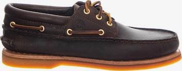 Mocassin 'CFTB Boat Shoe DK BRN F Grain' TIMBERLAND en marron : devant