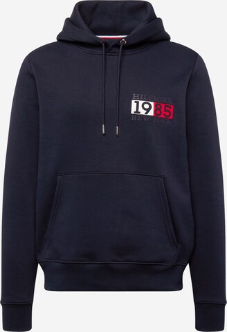 Sweat-shirt TOMMY HILFIGER en bleu : devant