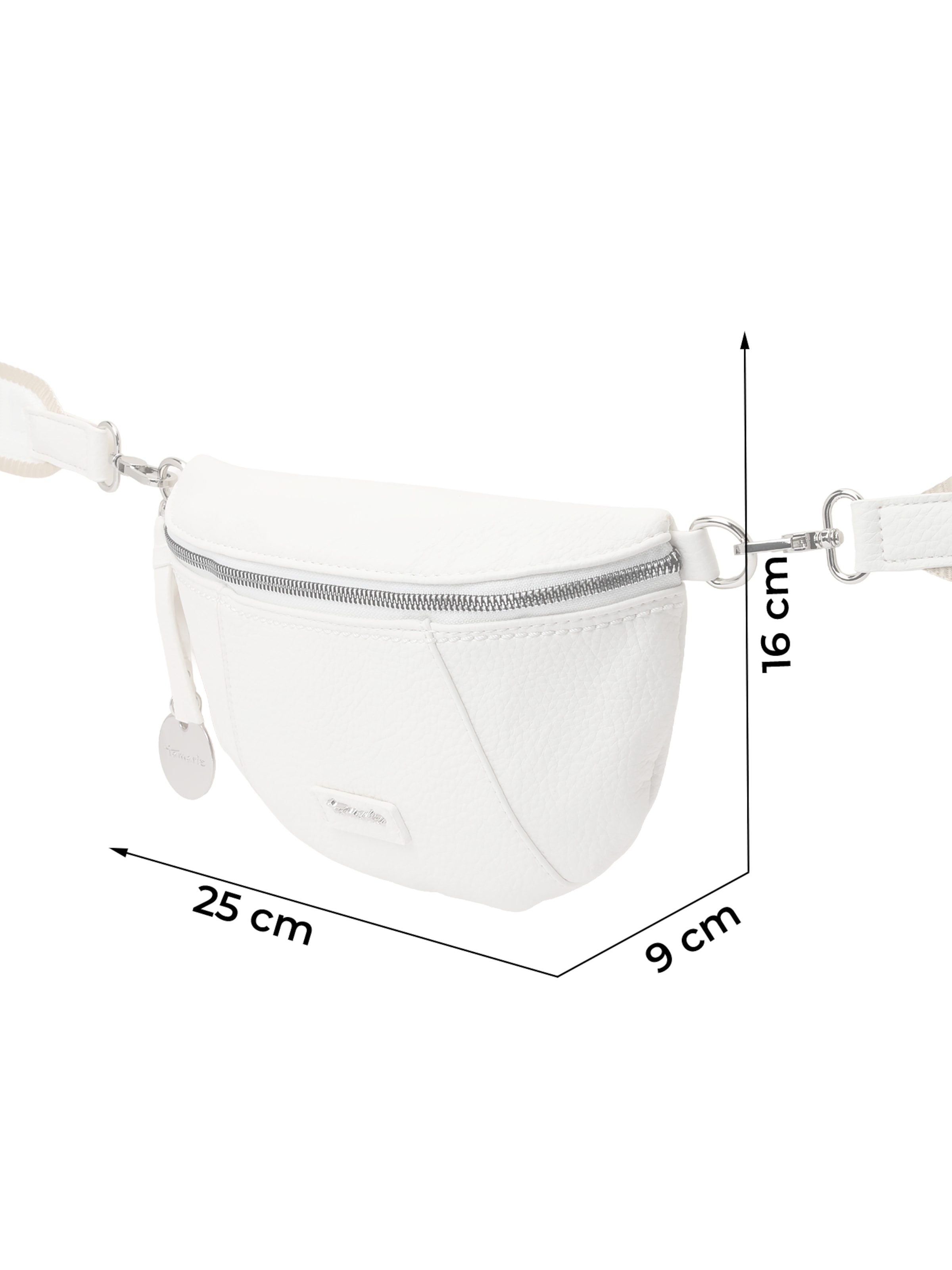 Tamaris Övtáska 'Kanelle' - fehér: elől