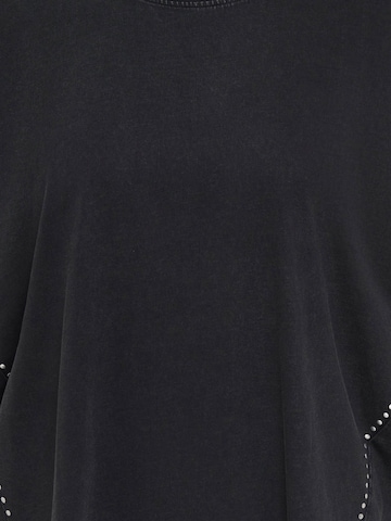 ONLY Carmakoma - Camiseta talla grande 'CARJAYLIA' en negro