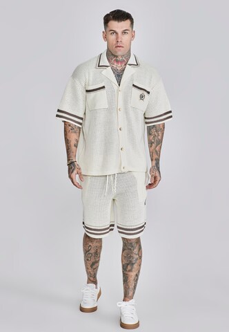 Comfort fit Camicia di SikSilk in beige