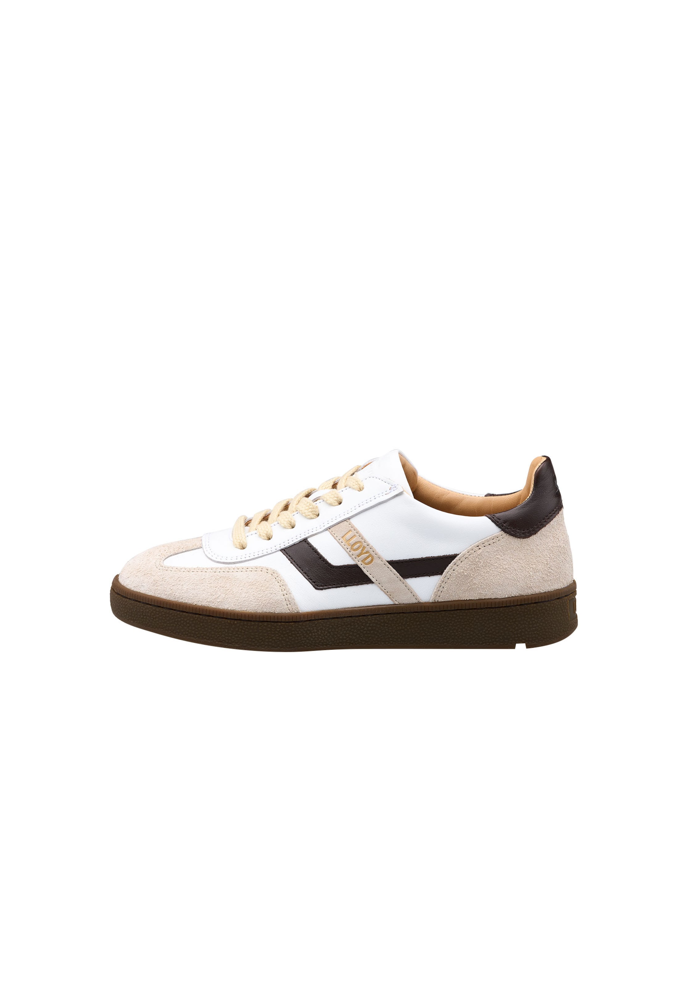 LLOYD Platform trainers in White: front