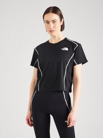 Tricou funcțional 'HAKUUN' de la THE NORTH FACE pe negru: față