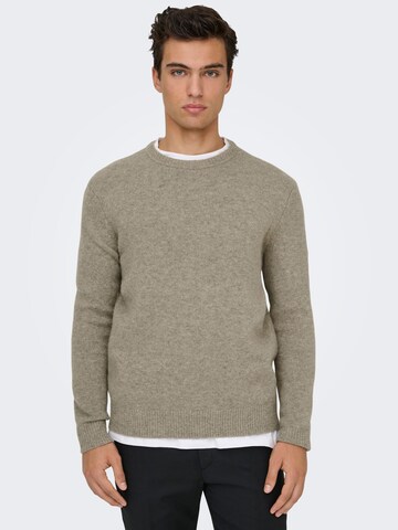 Pull-over 'ONSRay' Only & Sons en marron