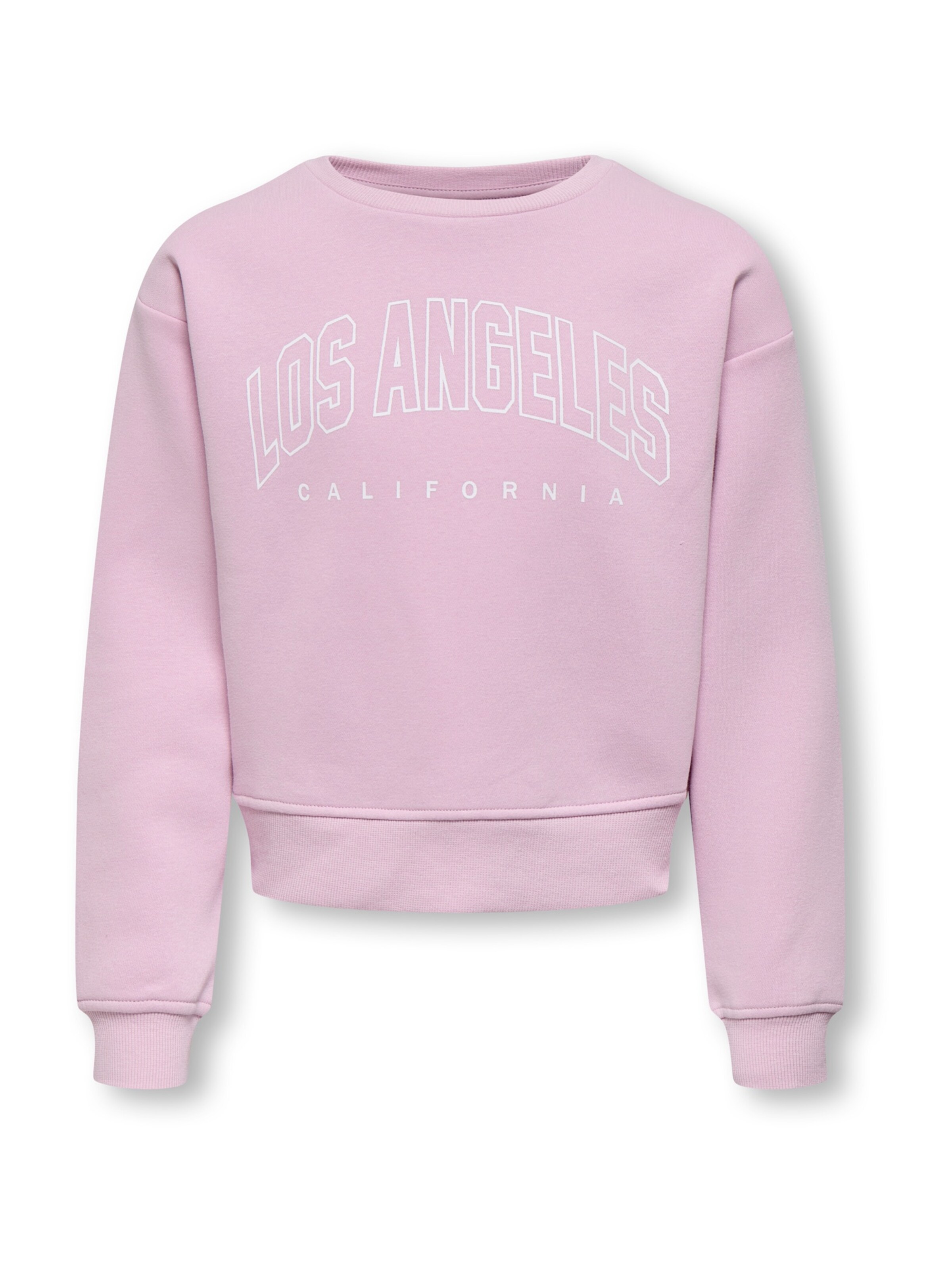 Felpa 'KOGSWEAT' di ONLY GIRLS in lilla: frontale