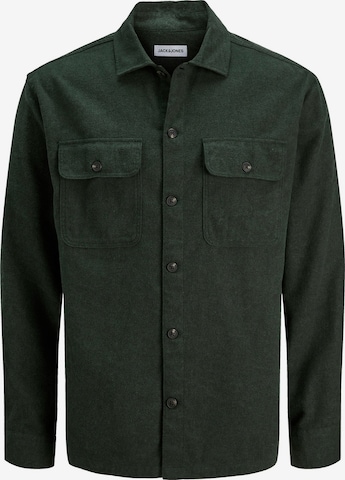 JACK & JONES Regular fit Button Up Shirt 'Charge' in Green: front