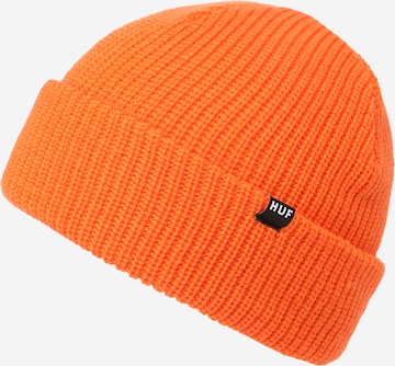 Bonnet HUF en orange : devant