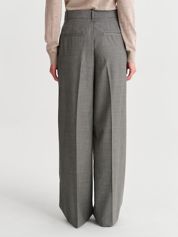 TATUUM Wide leg Broek in Grijs