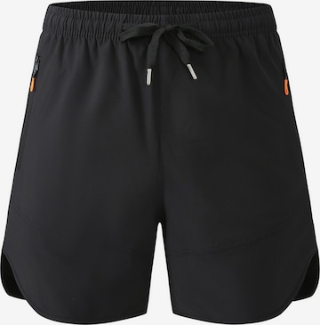YOUTHUP Loose fit Workout Pants 'KORFLEX' in Black: front