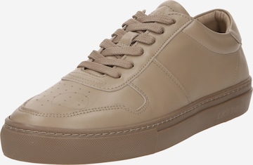 Les Deux Låg sneaker 'Wesley' i beige: framsida