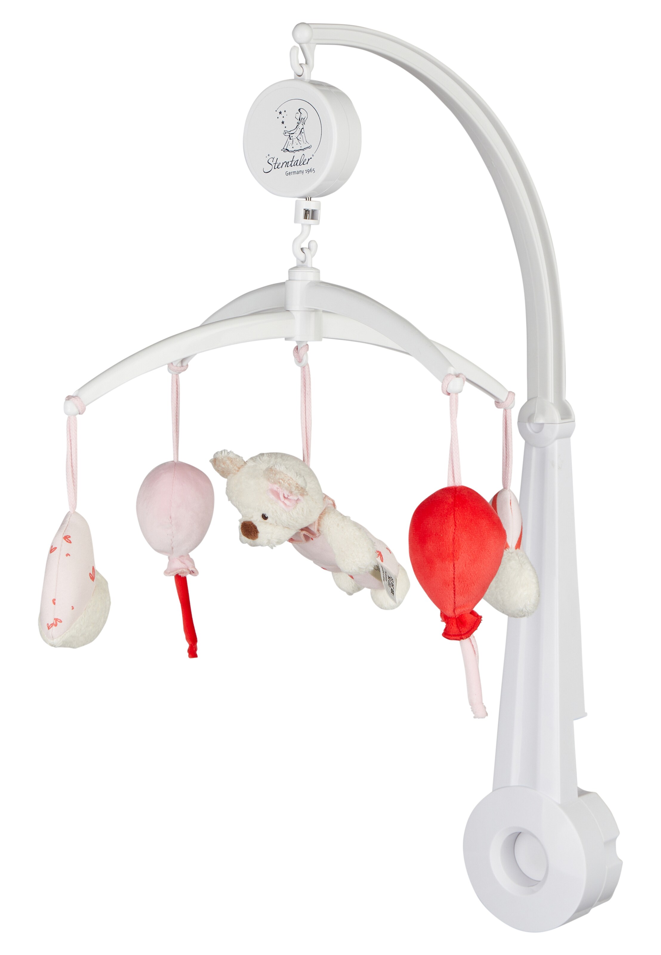 STERNTALER Mobile 'Bär Betty' in Weiß: Vorderseite
