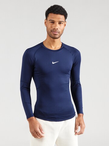 NIKE Funkcionális felső 'Pro' - kék: elől