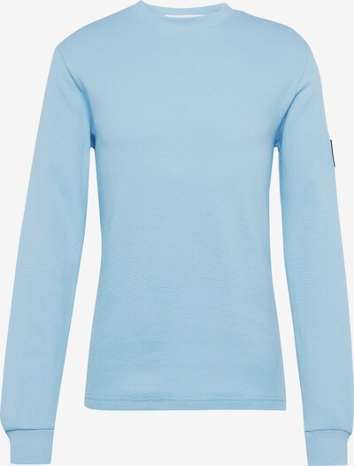 Marškinėliai iš Calvin Klein Jeans, spalva – šviesiai mėlyna, Prekių apžvalga