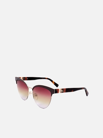Longchamp - Gafas de sol 'Chocolate' en marrón: frente