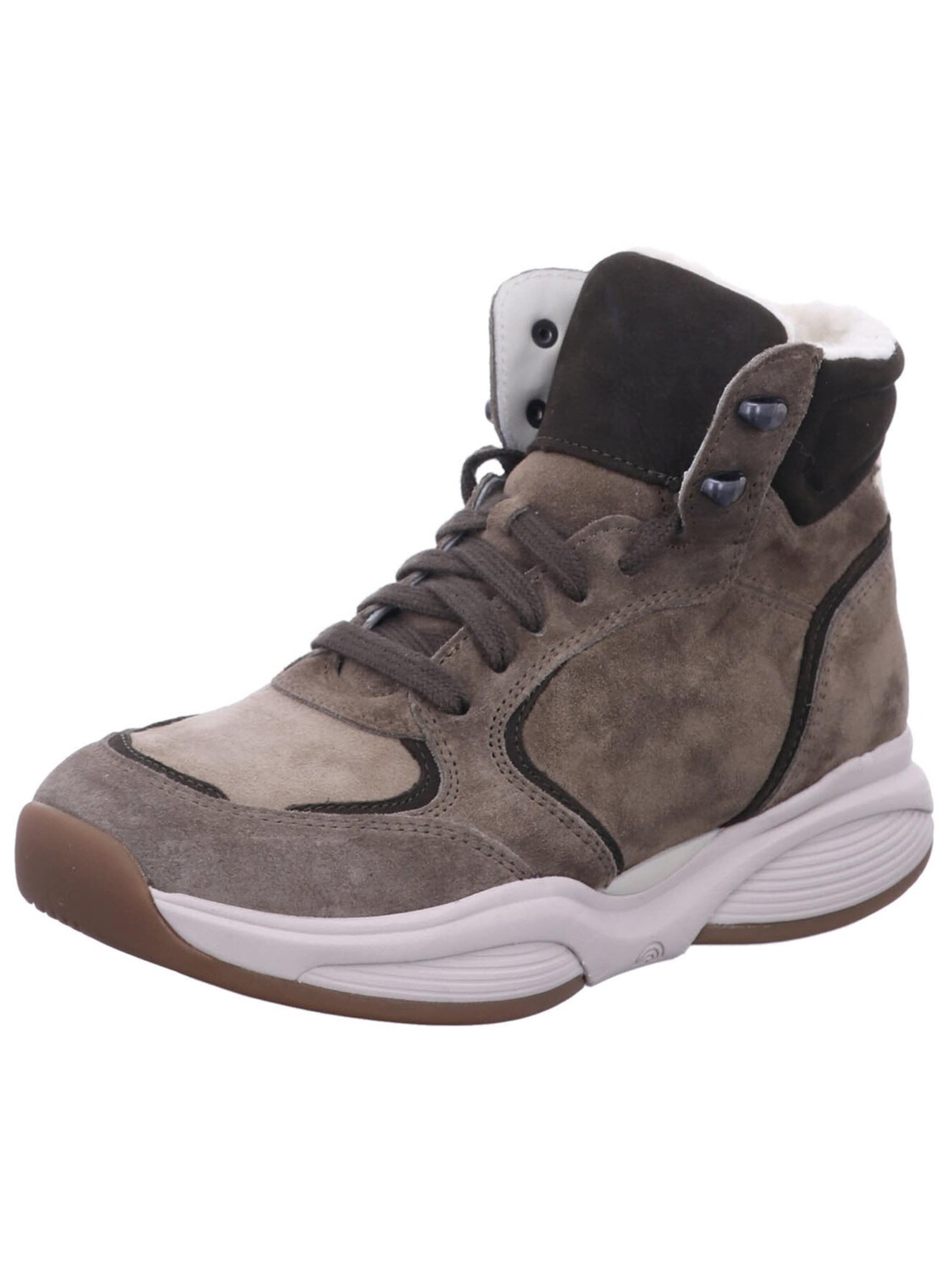 Xsensible Boots 'Stiefeletten/Boot Damen 32007.2 501 Echtleder in beige' in Beige: front