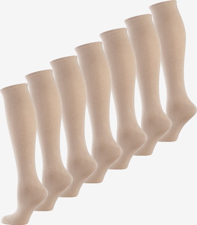 Nur Die Knee High Socks 'Fit & Vital' in Light beige, Item view
