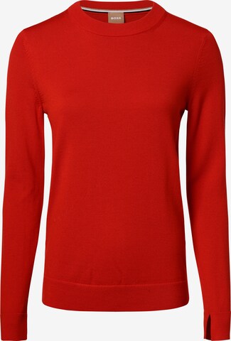 BOSS Pullover 'Feganas' in Rot: predná strana